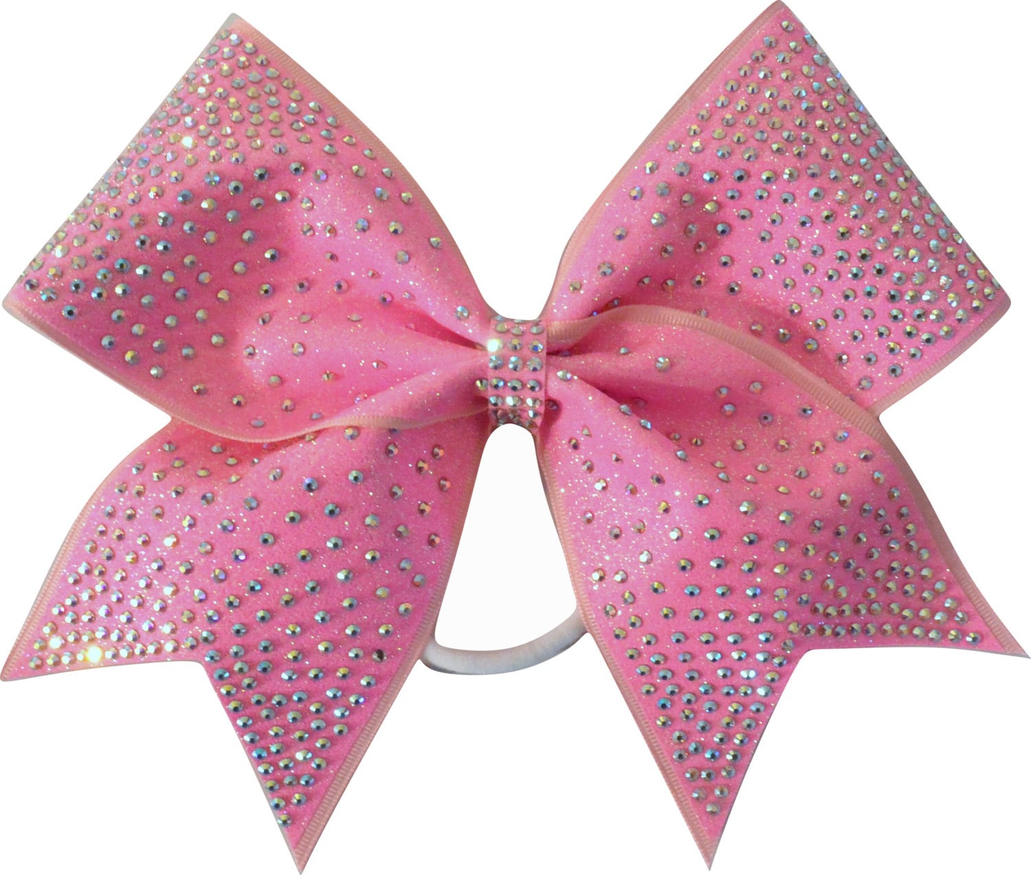 Rhinestone Burst Glitter Cheer Bow Rhinestone Cheer Bow
