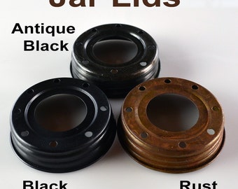 Mason Jar Lid for Light Kit - Make Your Own Jar Light