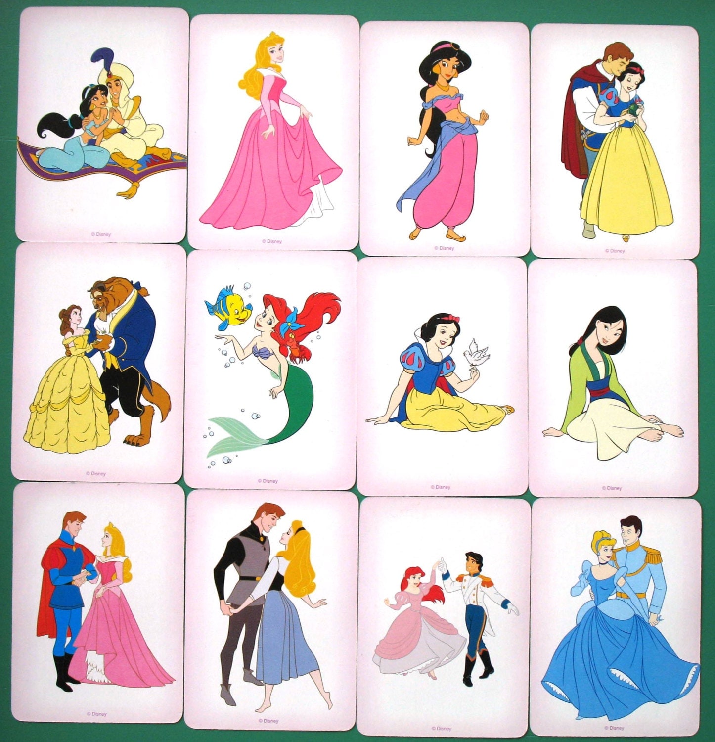 3Pack Disney Princess Notepads by MagNutty on Etsy