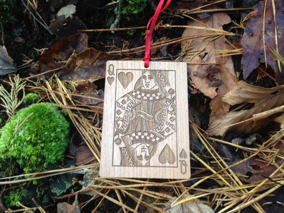 Personalized Playing Card Ornament