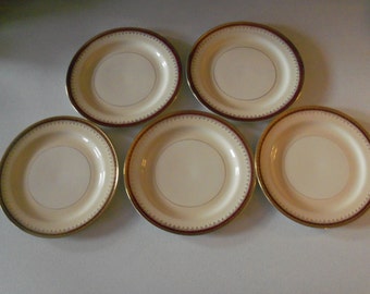 Homer Laughlin Pattern HLC3917 Set Of Five Dinner Plates