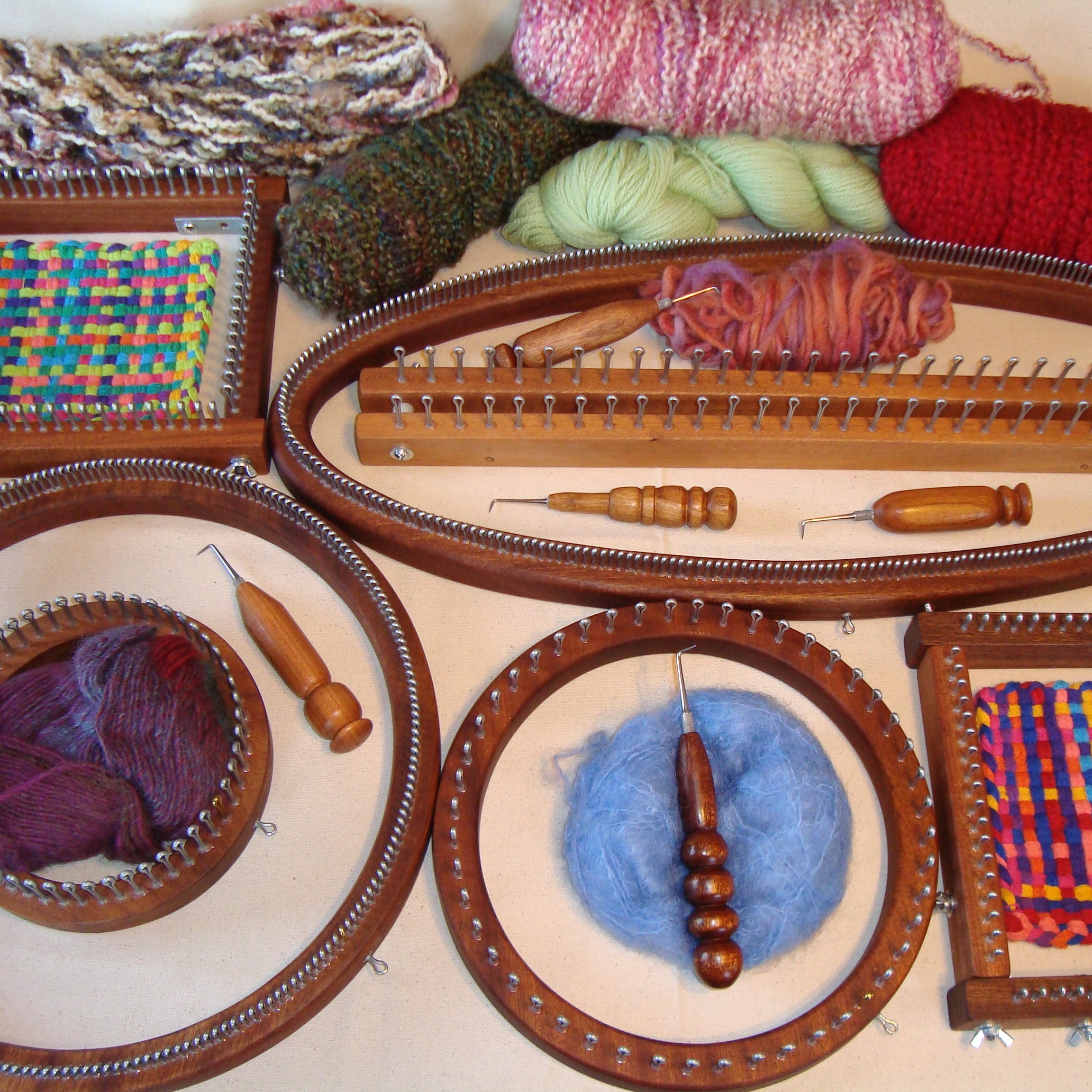 Makers of Fine Quality Looms Knitting Boards & by CottageLooms