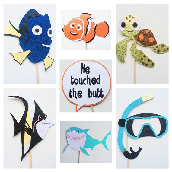 Disney Photo Booth Props Disney Finding Nemo Photo Booth