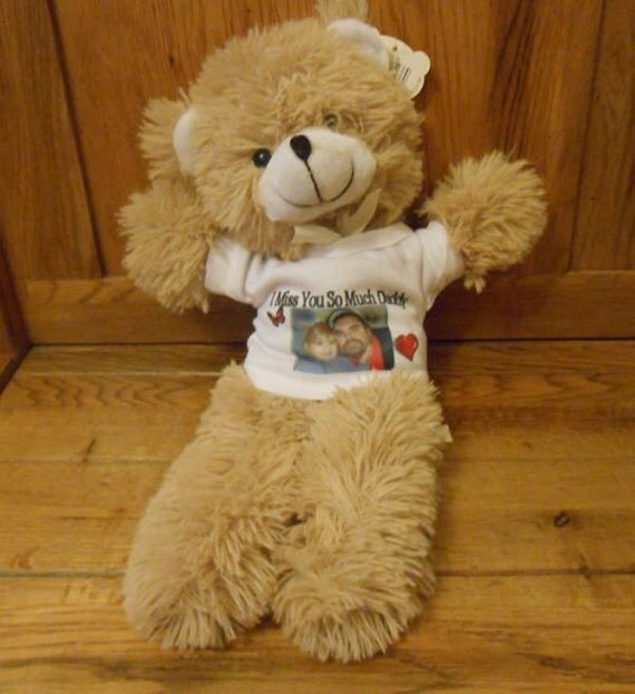 teddy bear with custom shirt