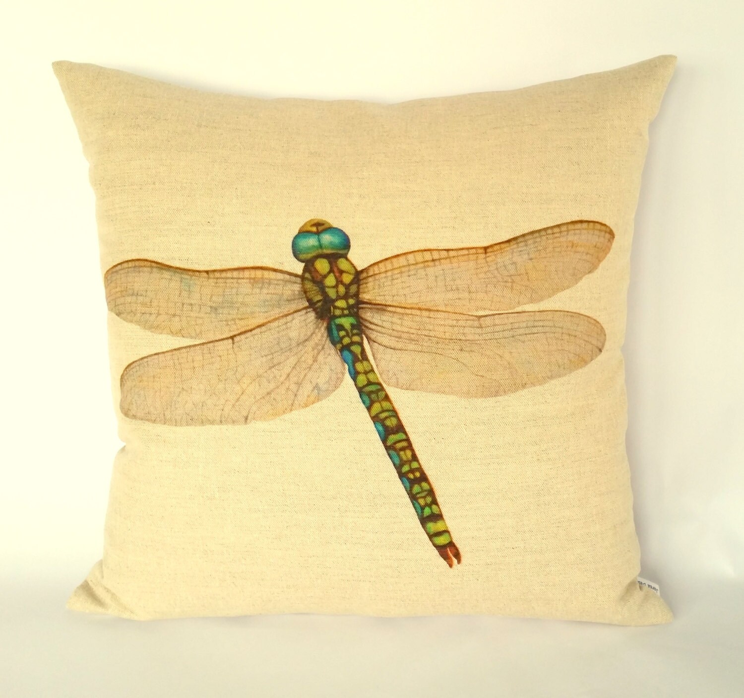 Dragonfly Cushion dragonfly pillow garden creatures garden