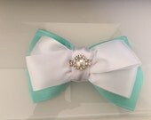 Handmade "Say Yes" hair clip