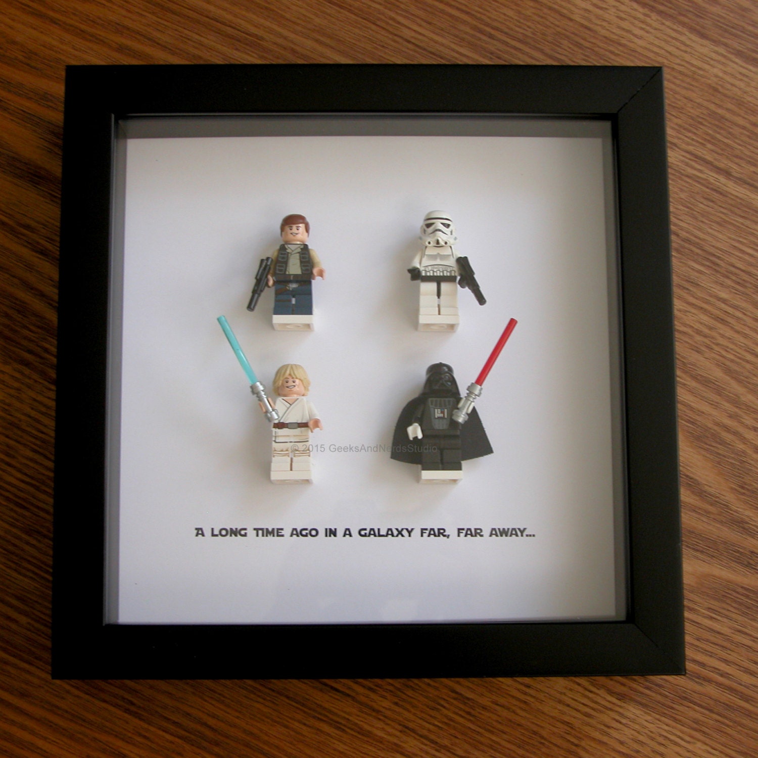 lego star wars framed pictures