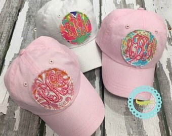 Monogram Baseball Cap for Kids, Monogrammed Baseball Cap, Personalized Baseball Hat for Children, Birthday Gift, Child's Baseball Cap, Youth