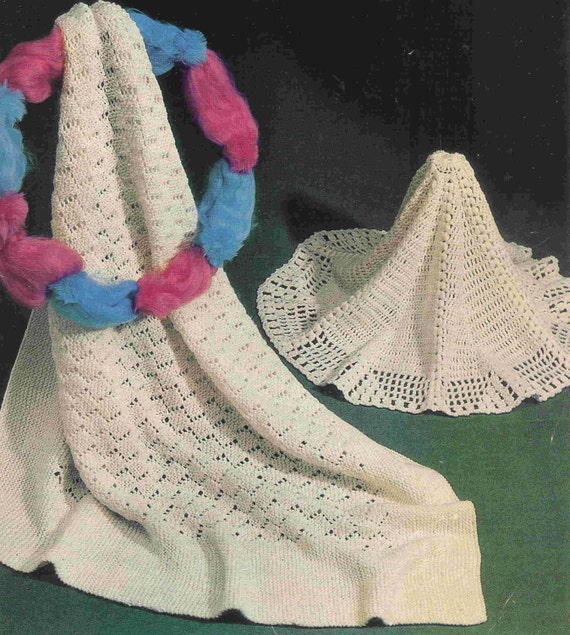 Items similar to baby shawls vintage knitting and crochet ...