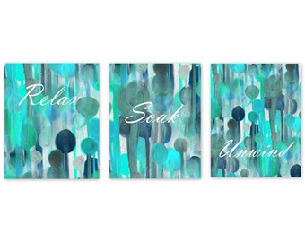 Aqua Wall Decor bathroom wall decor taupe teal bathroom decor turquoise Aqua Wall Decor bathroom wall decor taupe teal bathroom decor turquoise