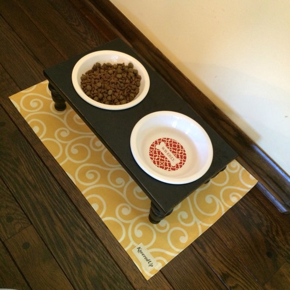 Medium WaterResistant Pet Placemat by KoveredUp on Etsy
