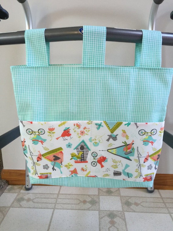 Walker Bag Walker Tote Carry all Walker Caddy Bed Rail