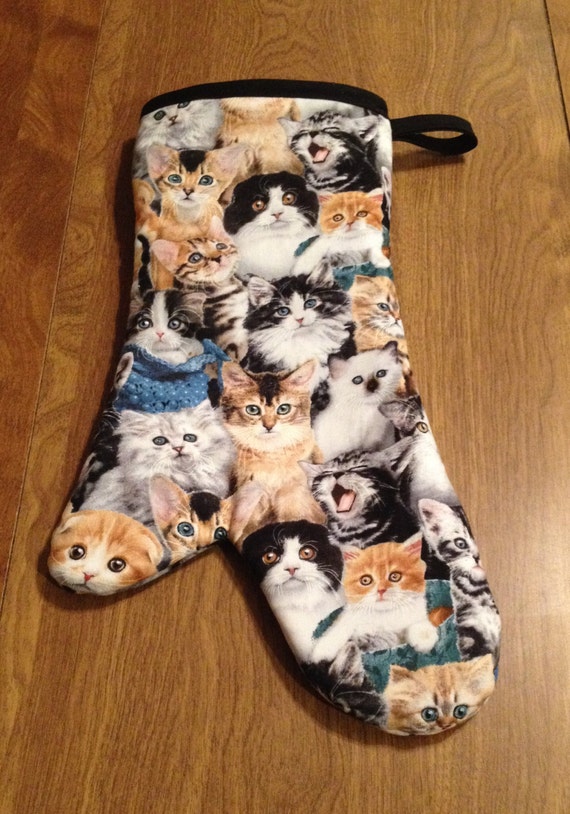 Cat Oven Mitt