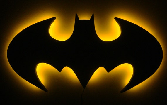 batman logo led wall light light batman logo led wall light light