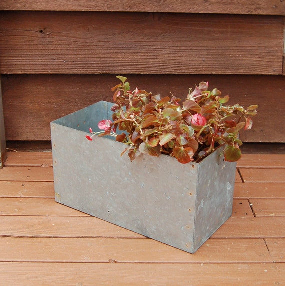Galvanized Box Galvanized Garden Box Galvanized Planter