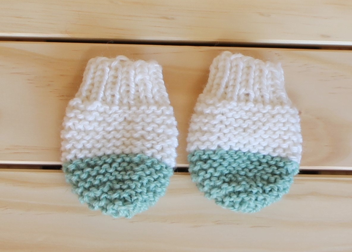 Baby Mitts Baby Gloves Newborn Gloves by 904Knits on Etsy