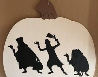 Haunted Mansion Decorative Pumpkin