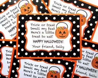 Items similar to Halloween sewing pattern trick or treat bags ...