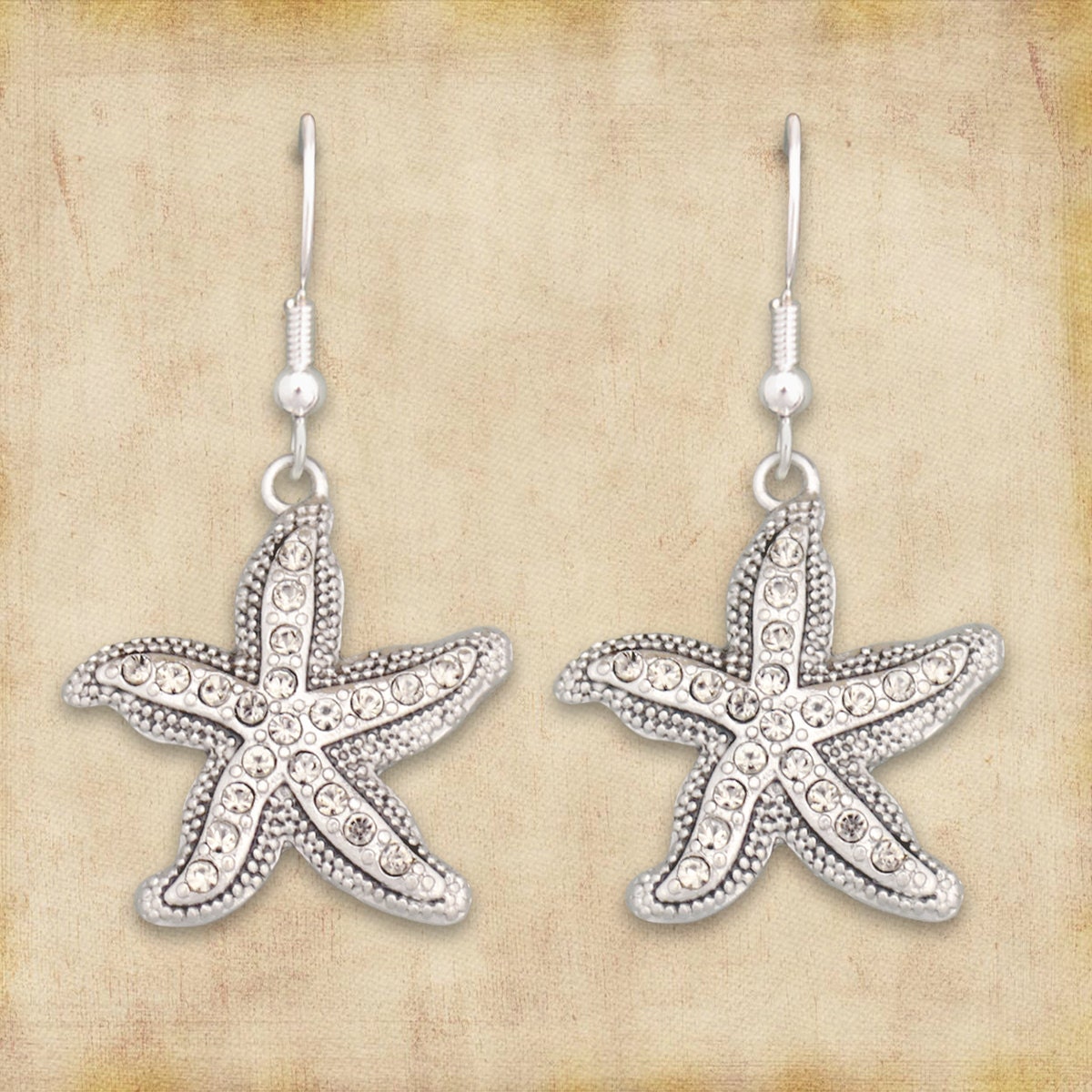 Starfish Earrings 47894 by ShopCharmingCollect on Etsy