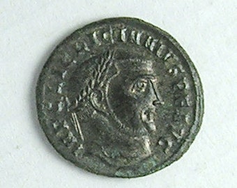 LICINIUS I; Ancient Roman Bronze Follis; Antioch Mint