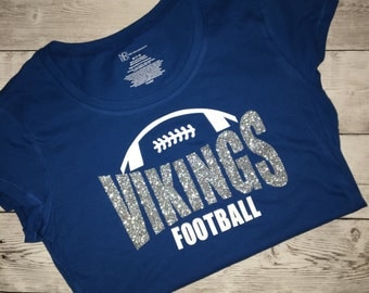 Football mom shirt - football laces