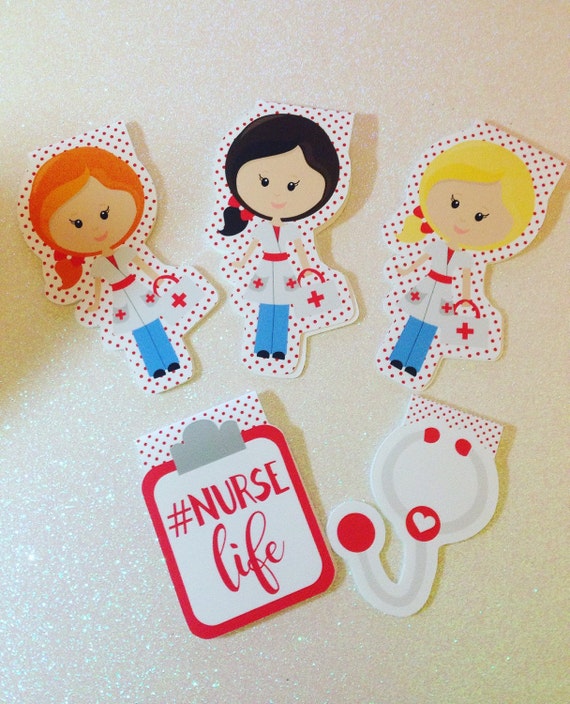 nurse life medical field magnetic bookmark by shopwithpinkpeony