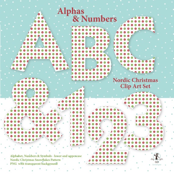 clipart christmas numbers - photo #40