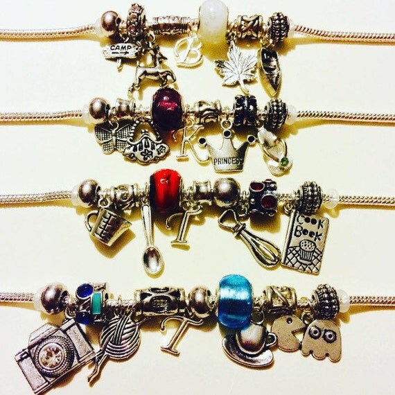 CHARM Bracelet custom design your own charm bracelet