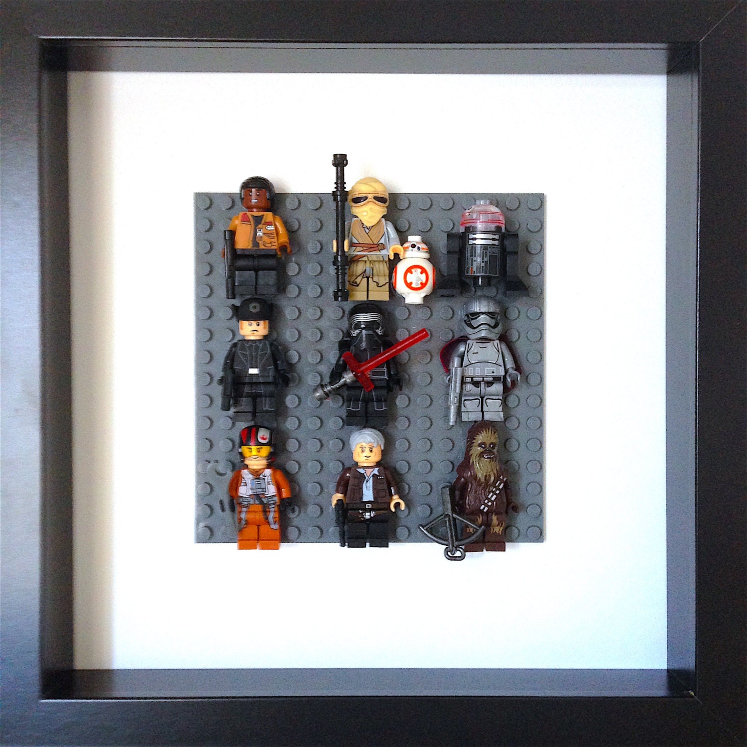 lego star wars framed pictures