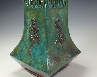 RAKU Vase