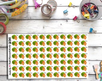 236 (77 Hemit Crab Feed Me Sticker Set) Hermit Crab, Feed Hermit, Planner Sticker, Kiss Cut Stickers, Filo Fax, Erin Condren, Plum Planner