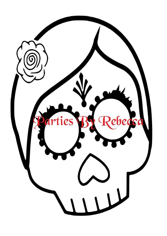 Download Sugar Skull Dia De Los Muertos SVG file Set