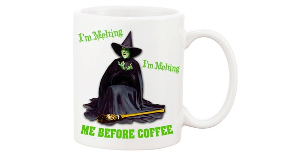 Wizard of Oz inspired Mug / I'm Melting / Me Before by ThatsABuy