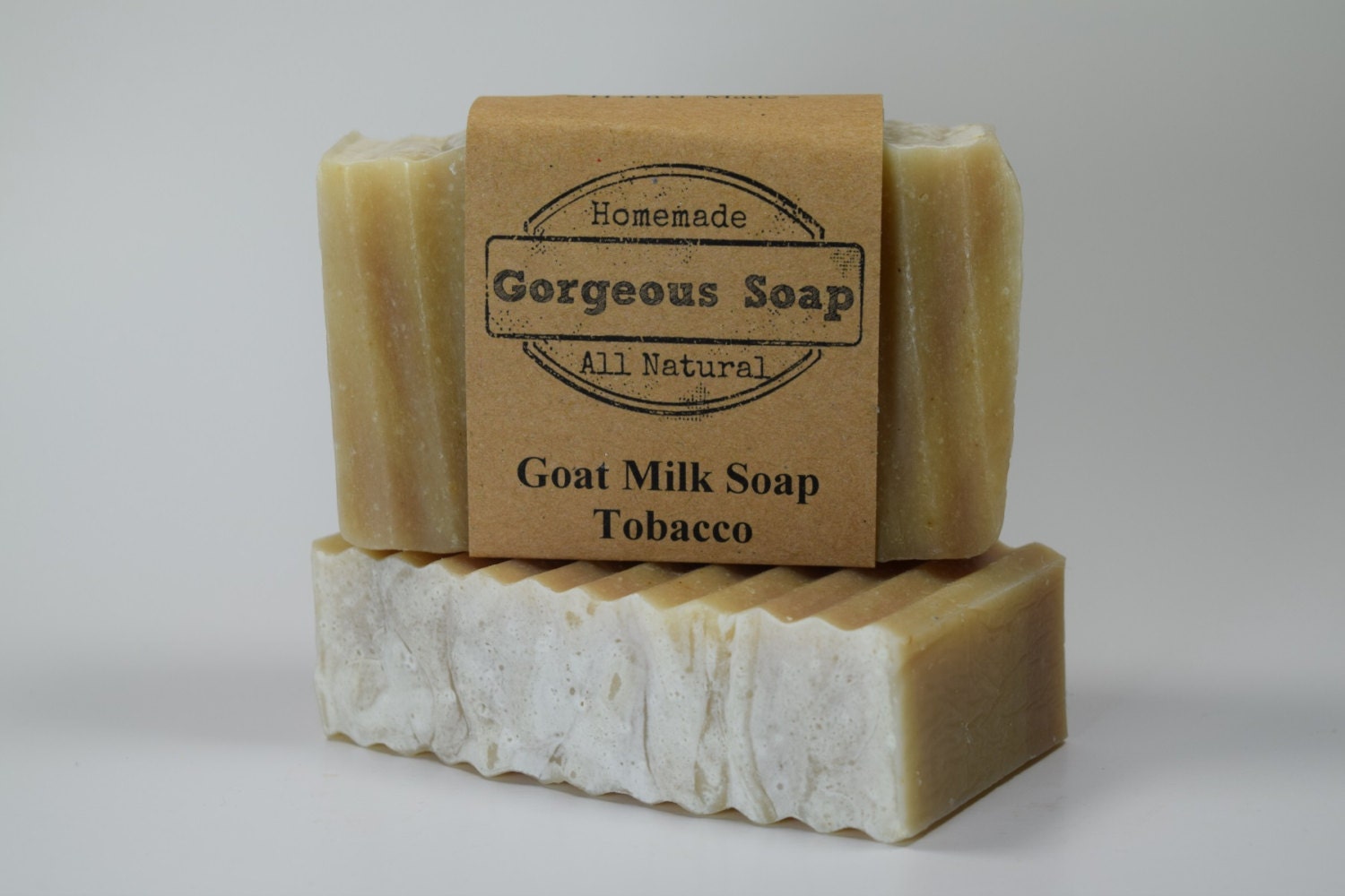 Tobacco Goat Milk Soap All Natural Soap Handmade Soap