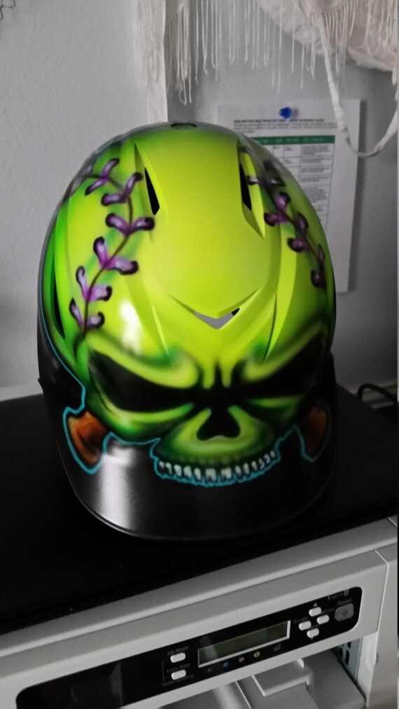 Custom baseball softball batting helmet