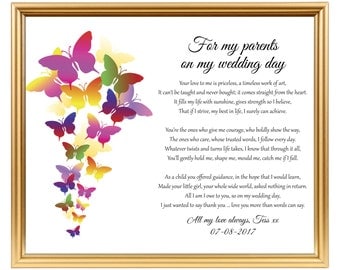 Mother of the bride wedding poem Etsy