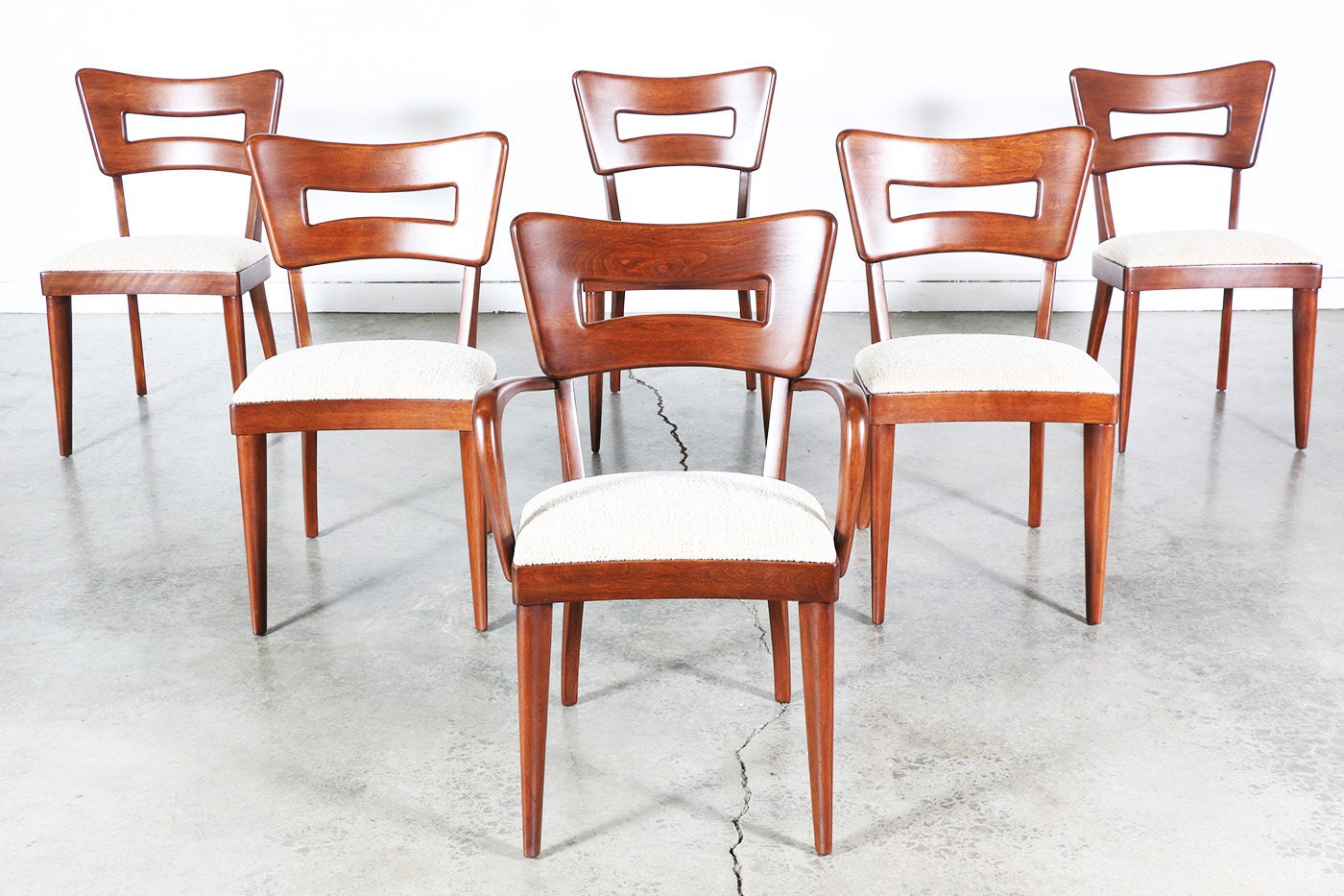Set of 6 Heywood Wakefield Dining Chairs