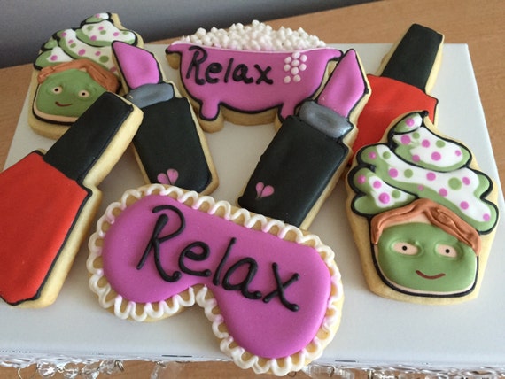 Spa Theme Sugar Cookies   Il 570xN.923774757 Eh3c 