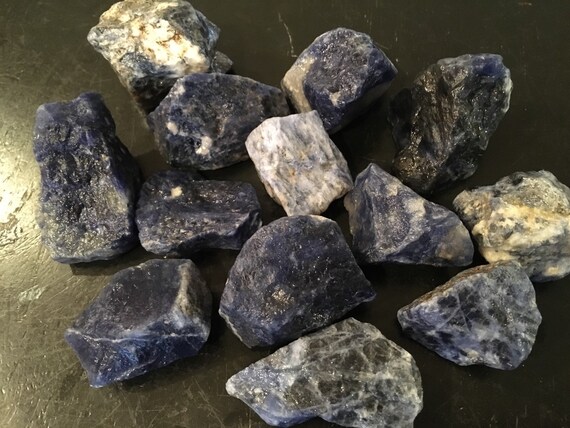 1lb Raw Sodalite stone rough sodalite healing crystal
