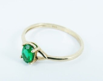 Items similar to Chrome Diopside Ring, Argentium Ring, Silver Ring ...
