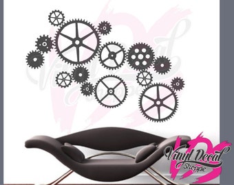 Gear Wall Decor 3 piece metal gears wall art Gear Wall Decor 3 piece metal gears wall art