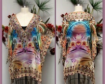 Popular items for plus size caftan on Etsy