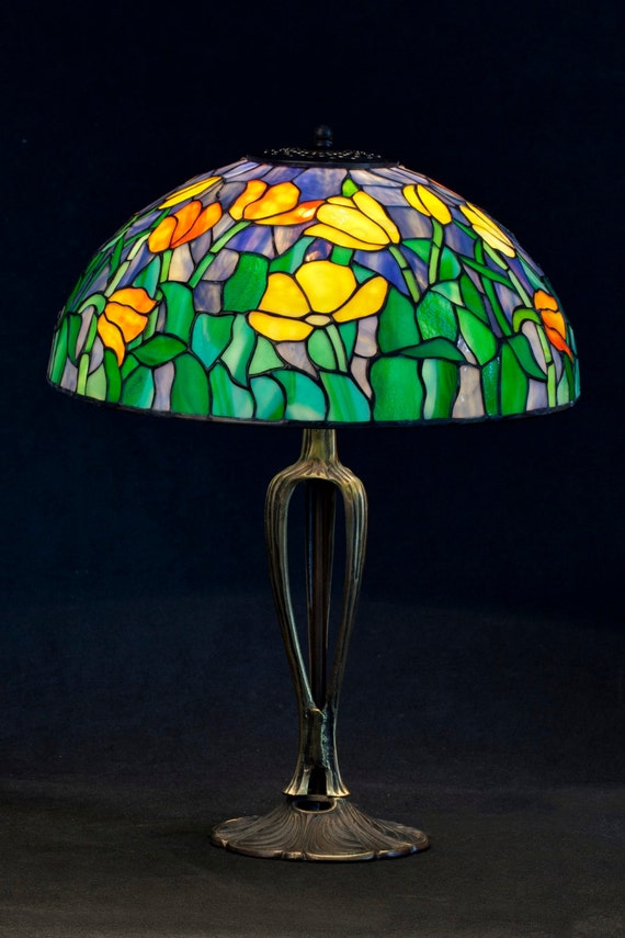 Table Lamp, Desk Lamp, Stained Glass Lamp, Tiffany Lamp, Tiffany Lamp Replica, Stained Glass Table Lamp, Desk Lamp, Bedside Lamp, Home Decor