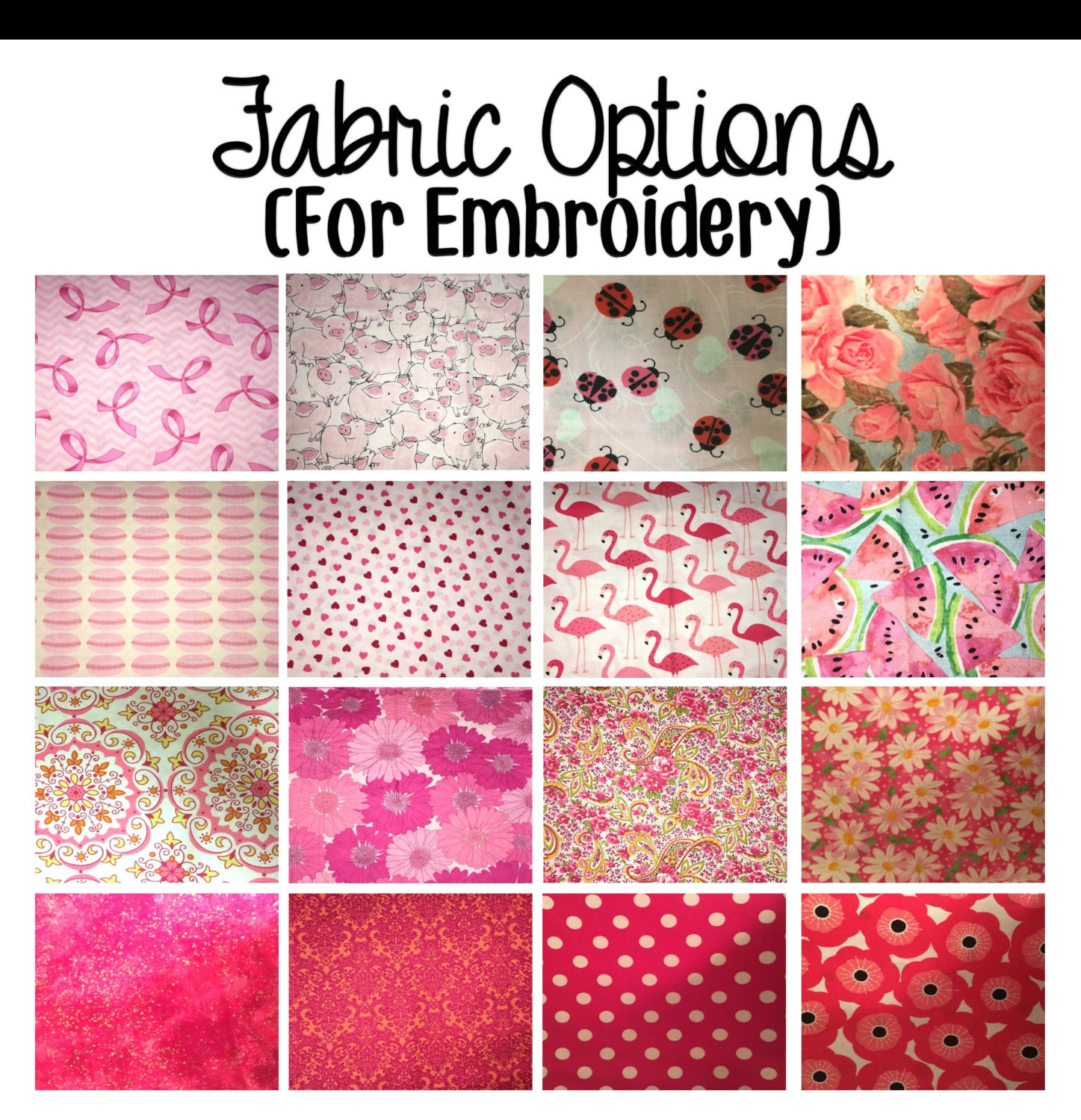 Fabric Options for Embroidered Apparel
