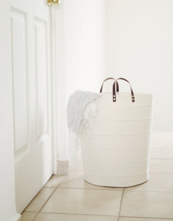 Laundry hamper. Large toy storage. Bathroom storage bucket