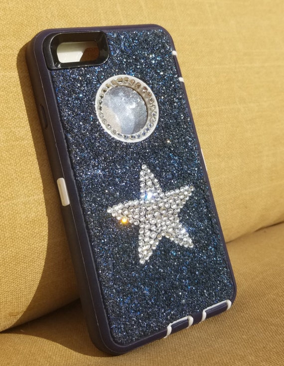 iphone 6/6s OtterBox Defender bling w/ Swarvoski by Randazls