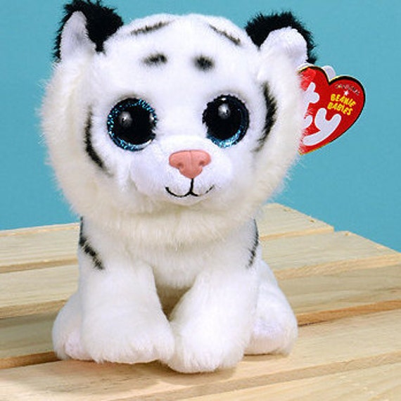 Items similar to Beanie Boo Tundra the White Tiger/ TY Beanie Boo Gift ...