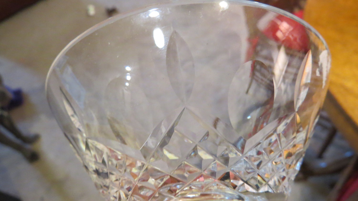 waterford dessert glasses