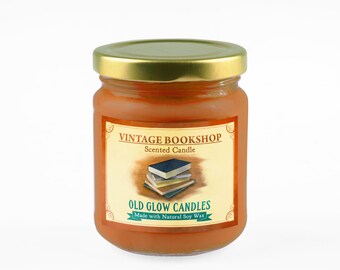 Vintage Bookshop - Scented Soy Candle
