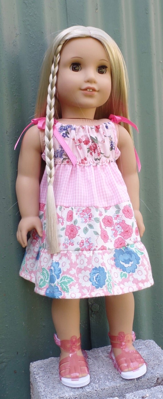 doll dress inch 18 pattern for Doll dolls: for American inch tiered 18 Girl as clothes such dolls